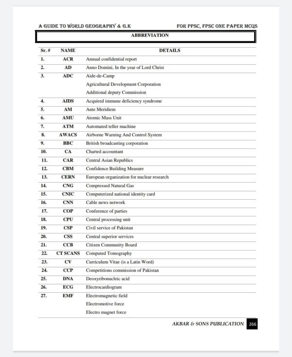 A GUIDE TO WORLD GEOGRAPHY & GENERAL KNOWLEDGE LATEST EDITION 2025 - Image 8